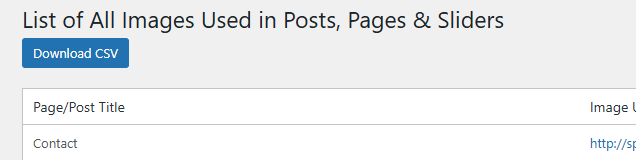 List all images